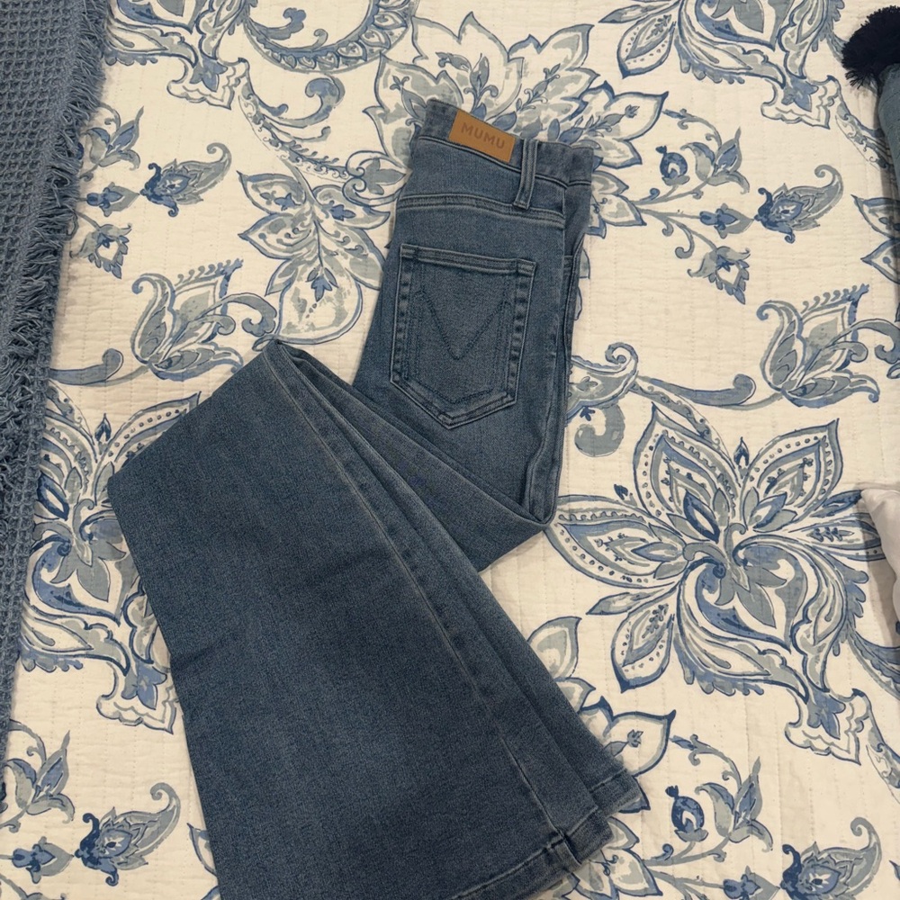 SHOW ME YOUR MUMU Women's Blue Jeans